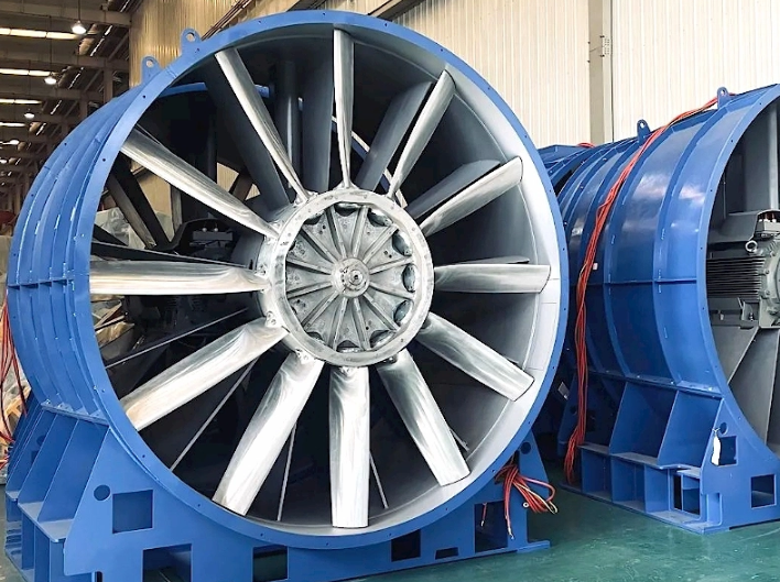 High-pressure axial flow fan